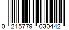 Barcode 0215779030442