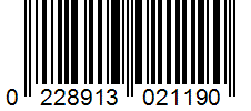 Barcode 0228913021190