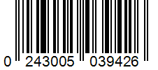 Barcode 0243005039426