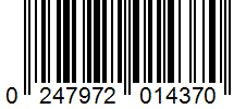 Barcode 0247972014370