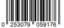 Barcode 0253079059176