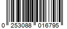 Barcode 0253088016795