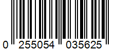 Barcode 0255054035625