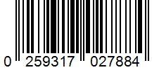 Barcode 0259317027884