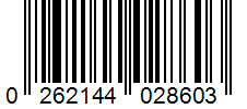 Barcode 0262144028603