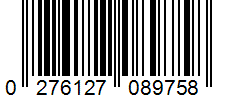 Barcode 0276127089758