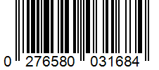 Barcode 0276580031684