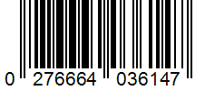 Barcode 0276664036147