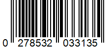 Barcode 0278532033135