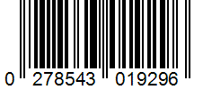 Barcode 0278543019296