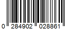 Barcode 0284902028861