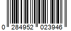 Barcode 0284952023946