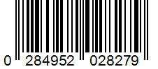 Barcode 0284952028279