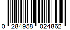 Barcode 0284958024862
