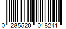 Barcode 0285520018241