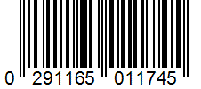 Barcode 0291165011745