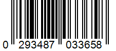 Barcode 0293487033658