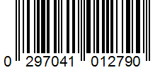 Barcode 0297041012790