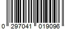 Barcode 0297041019096