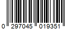 Barcode 0297045019351