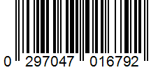 Barcode 0297047016792