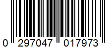 Barcode 0297047017973