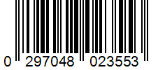 Barcode 0297048023553