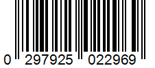 Barcode 0297925022969