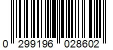 Barcode 0299196028602