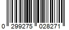 Barcode 0299275028271