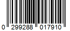 Barcode 0299288017910