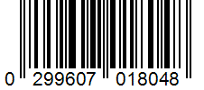 Barcode 0299607018048