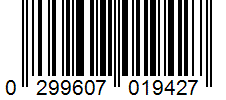 Barcode 0299607019427