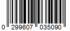 Barcode 0299607035090