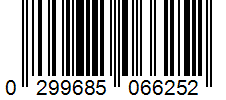 Barcode 0299685066252