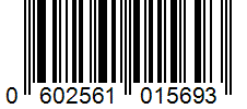 Barcode 0602561015693