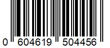 Barcode 0604619504456
