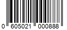 Barcode 0605021000888