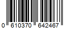 Barcode 0610370642467