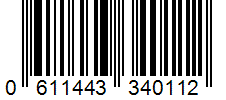 Barcode 0611443340112