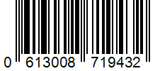 Barcode 0613008719432