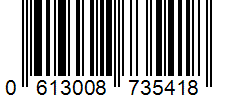 Barcode 0613008735418
