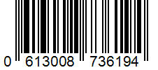 Barcode 0613008736194