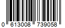 Barcode 0613008739058