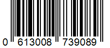 Barcode 0613008739089