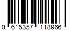 Barcode 0615357118966