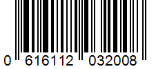 Barcode 0616112032008