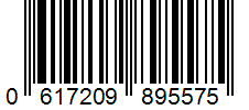 Barcode 0617209895575