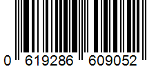 Barcode 0619286609052