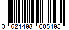 Barcode 0621498005195